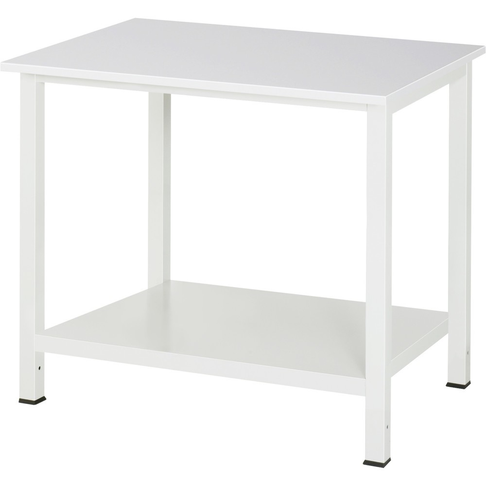 Immagine del prodotto n. 1: Tavolo da lavoro RAU 900 con piano di appoggio profondità 650 mm, AxLxP 825 x 1.000 x 800 mm, piano di lavoro con rivestimento in melamina EGB