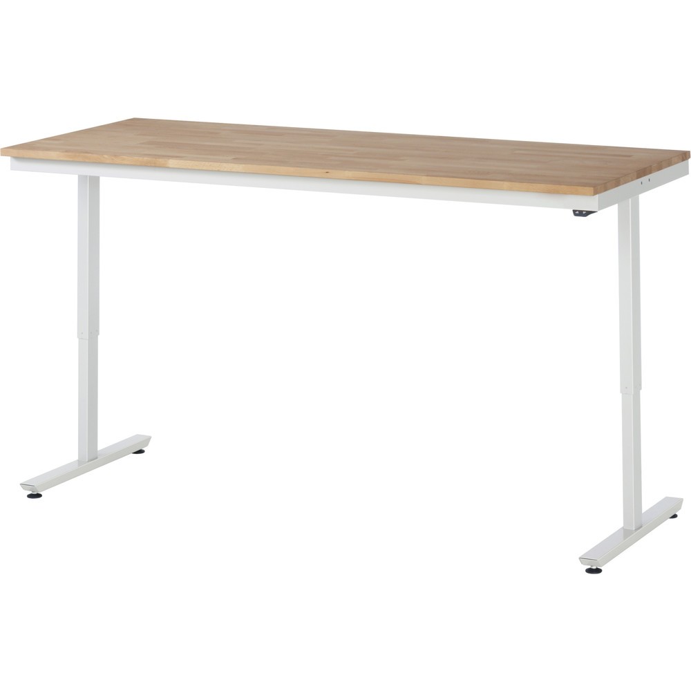 Immagine del prodotto n. 5: Tavolo da lavoro RAU regolabile in altezza elettricamente Serie adlatus 300, AxLxP 720-1.120 x 750 x 800 mm, piano di lavoro rivestito in melamina EGB