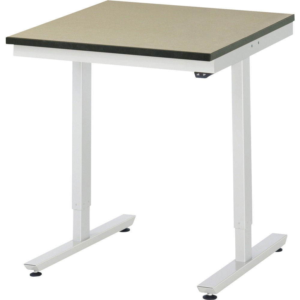 Immagine del prodotto n. 1: Tavolo da lavoro RAU regolabile in altezza elettricamente Serie adlatus 300, AxLxP 720-1.120 x 750 x 800 mm, piano di lavoro in MDF