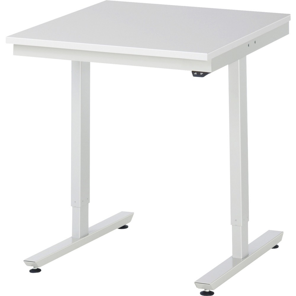 Immagine del prodotto n. 1: Tavolo da lavoro RAU regolabile in altezza elettricamente Serie adlatus 300, AxLxP 720-1.120 x 750 x 800 mm, piano di lavoro rivestito in melamina