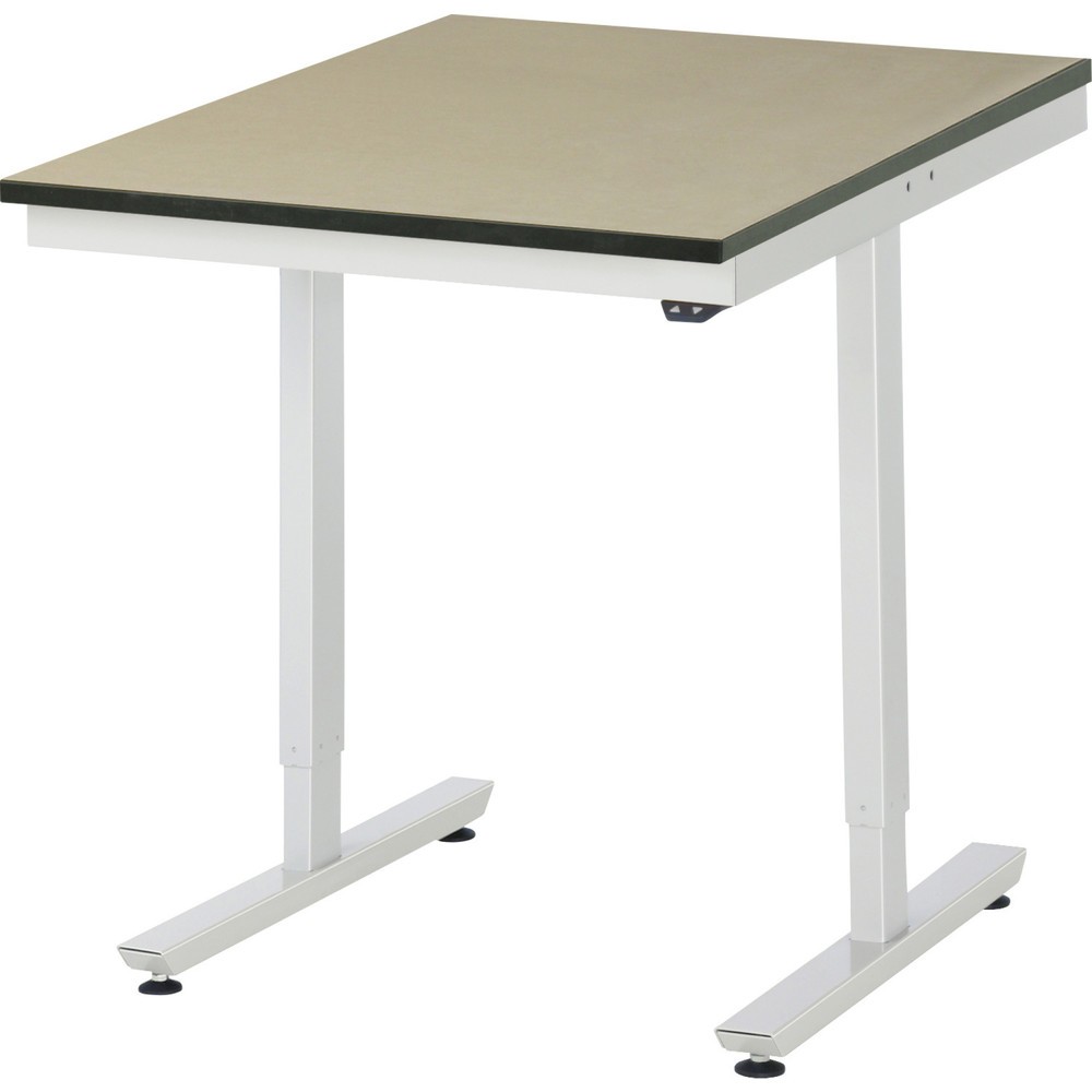 Immagine del prodotto n. 1: Tavolo da lavoro RAU regolabile in altezza elettricamente Serie adlatus 300, AxLxP 720-1.120 x 750 x 1.000 mm, piano di lavoro in MDF