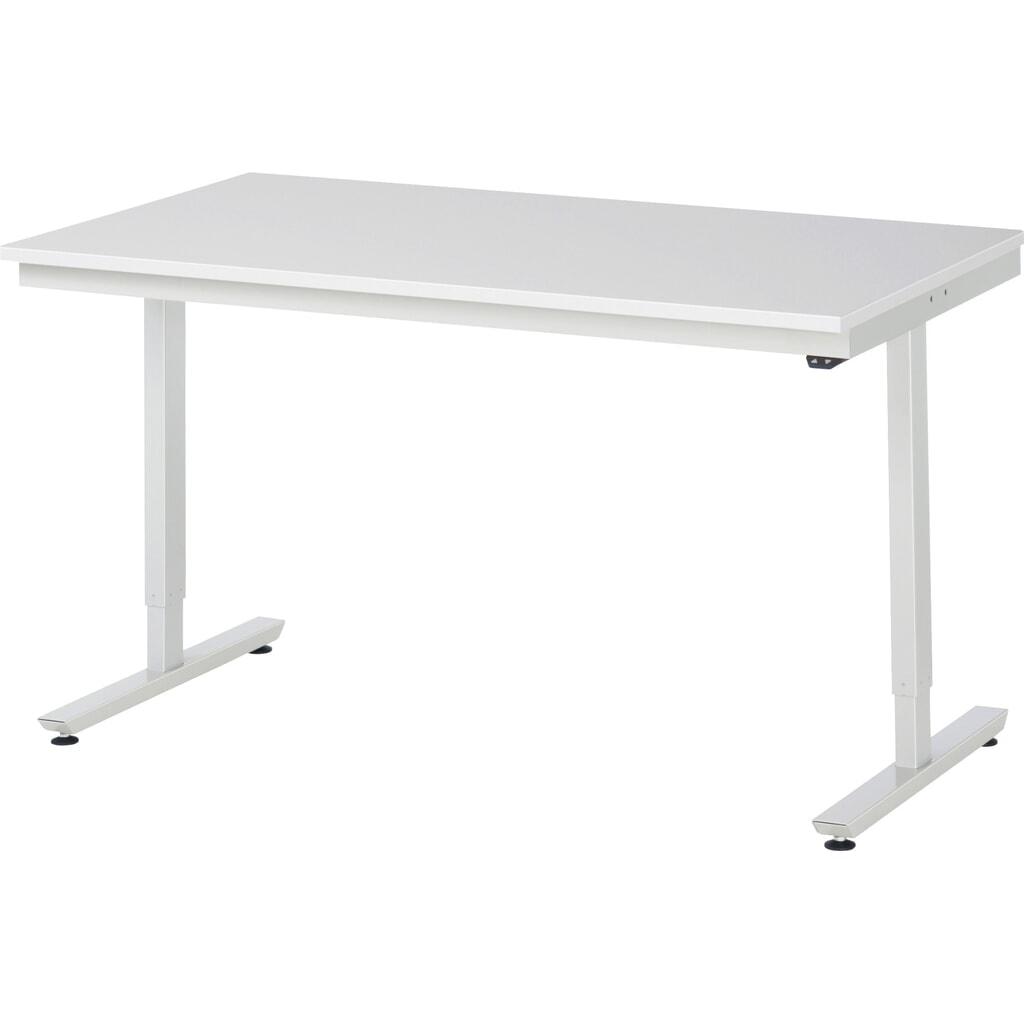 Immagine del prodotto n. 1: Tavolo da lavoro RAU regolabile in altezza elettricamente Serie adlatus 300, AxLxP 720-1.120 x 1.500 x 800 mm, piano di lavoro rivestito in melamina