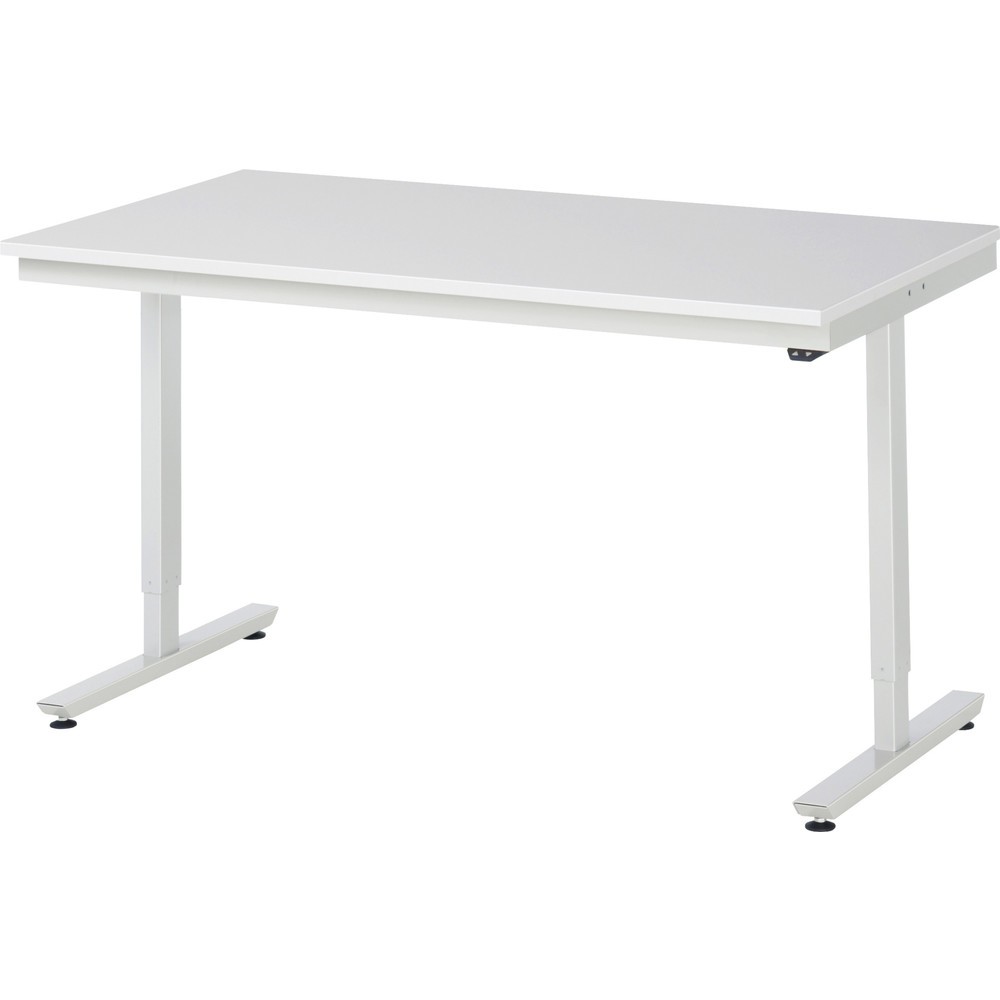 Immagine del prodotto n. 1: Tavolo da lavoro RAU regolabile in altezza elettricamente Serie adlatus 300, AxLxP 720-1.120 x 1.500 x 800 mm, piano di lavoro rivestito in melamina EGB