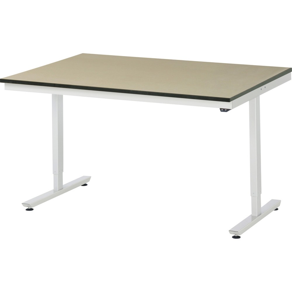 Immagine del prodotto n. 1: Tavolo da lavoro RAU regolabile in altezza elettricamente Serie adlatus 300, AxLxP 720-1.120 x 1.500 x 1.000 mm, piano di lavoro in MDF