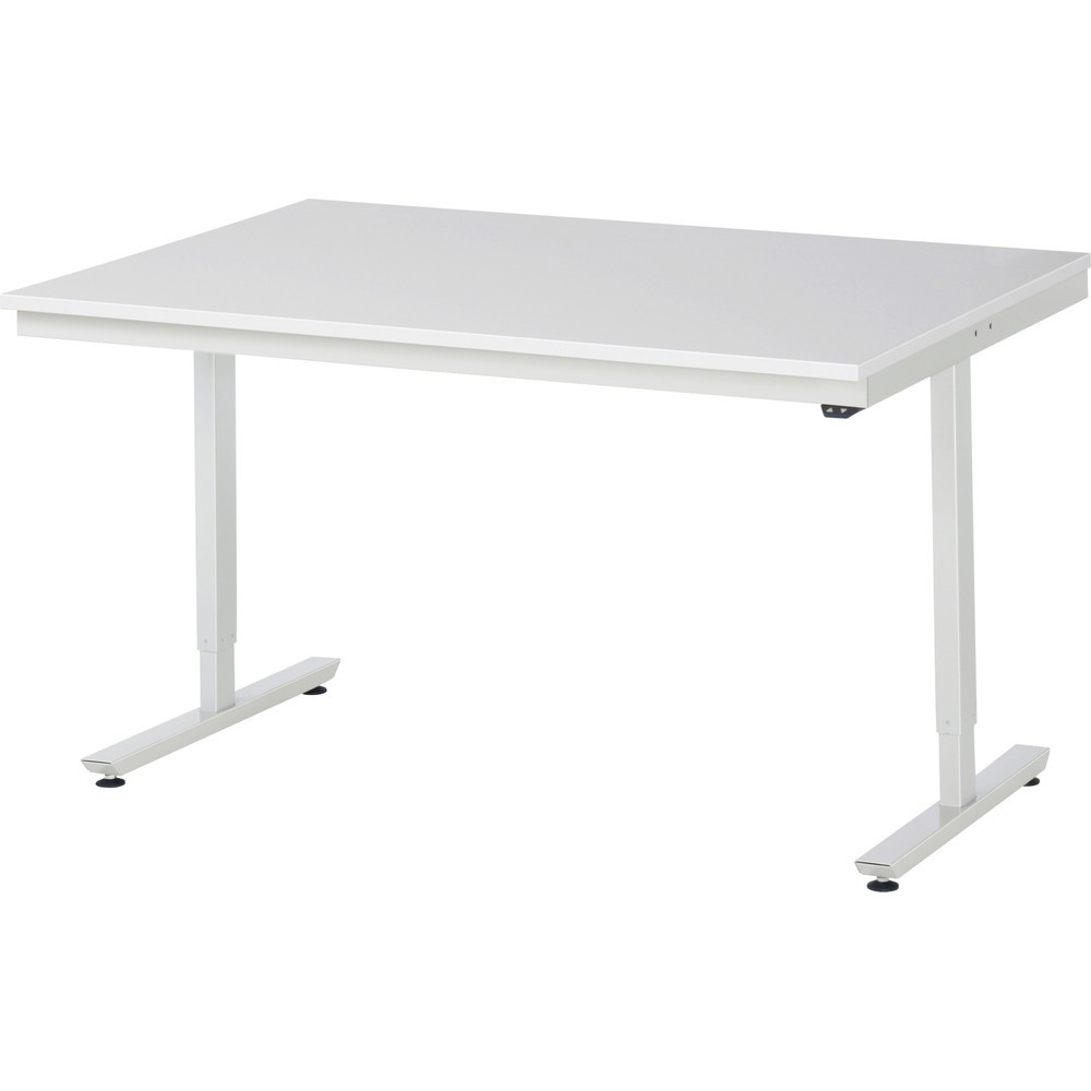 Immagine del prodotto n. 1: Tavolo da lavoro RAU regolabile in altezza elettricamente Serie adlatus 300, AxLxP 720-1.120 x 1.500 x 1.000 mm, piano di lavoro rivestito in melamina EGB