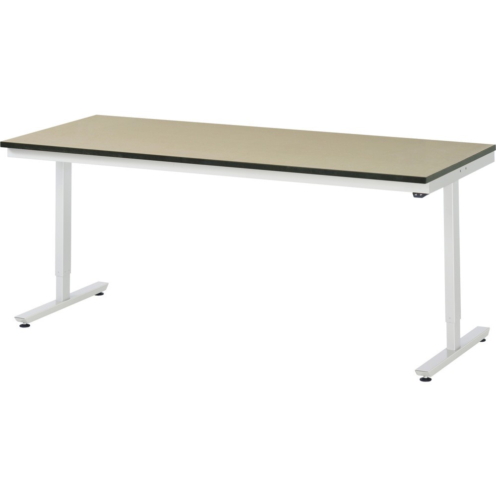Immagine del prodotto n. 1: Tavolo da lavoro RAU regolabile in altezza elettricamente Serie adlatus 300, AxLxP 720-1.120 x 2.000 x 800 mm, piano di lavoro in MDF