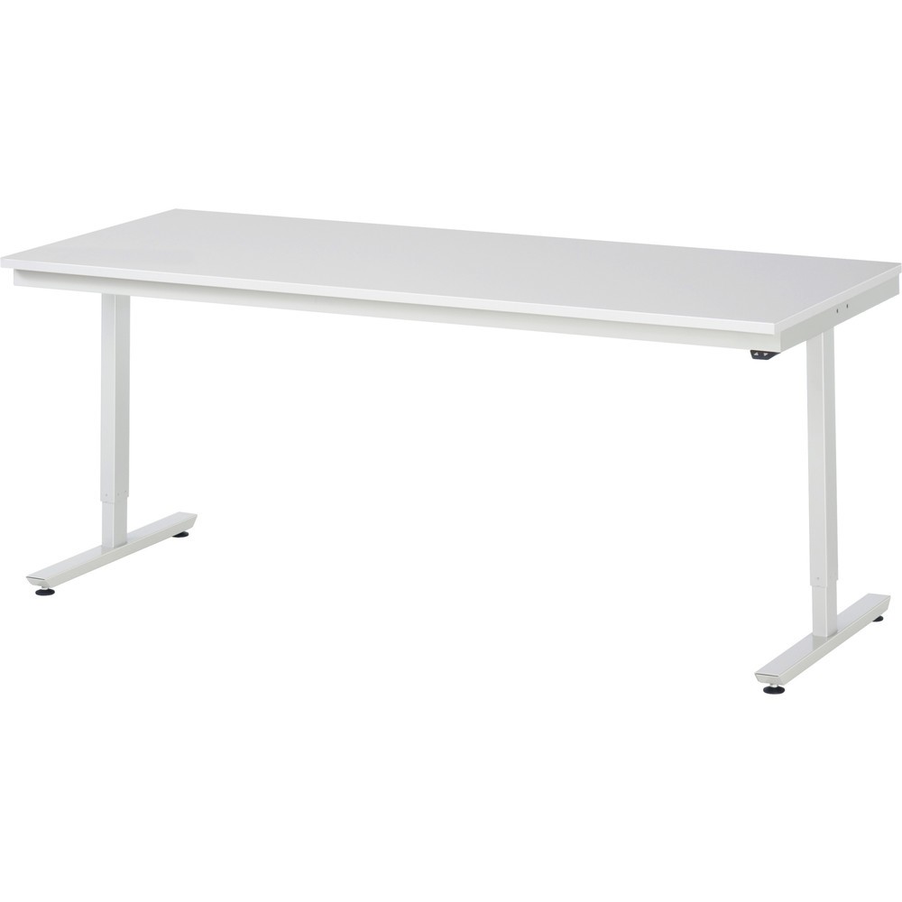 Immagine del prodotto n. 1: Tavolo da lavoro RAU regolabile in altezza elettricamente Serie adlatus 300, AxLxP 720-1.120 x 2.000 x 800 mm, piano di lavoro rivestito in melamina EGB