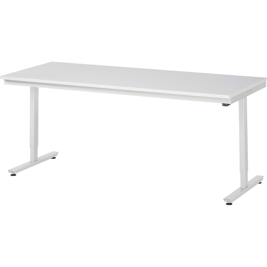 Immagine del prodotto: Tavolo da lavoro RAU regolabile in altezza elettricamente Serie adlatus 300, AxLxP 720-1.120 x 2.000 x 800 mm, piano di lavoro rivestito in melamina EGB