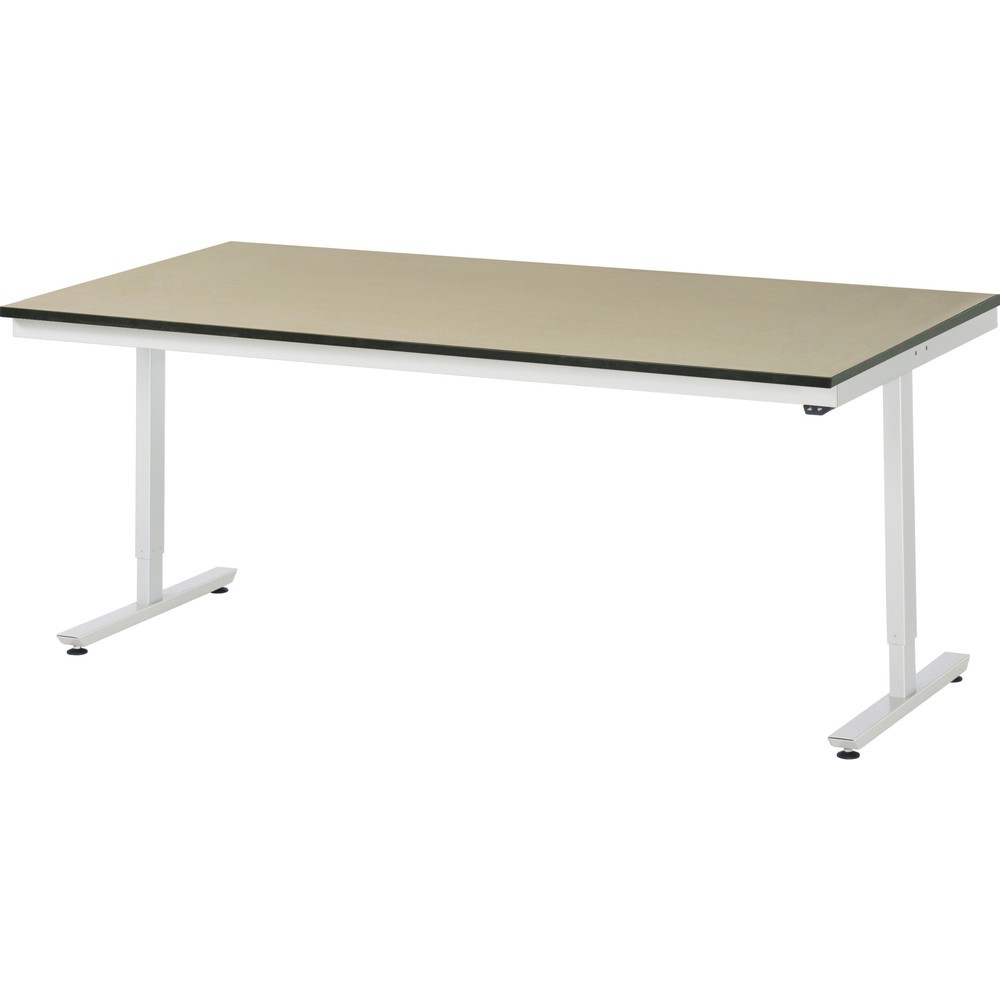 Immagine del prodotto n. 1: Tavolo da lavoro RAU regolabile in altezza elettricamente Serie adlatus 300, AxLxP 720-1.120 x 2.000 x 1.000 mm, piano di lavoro in MDF