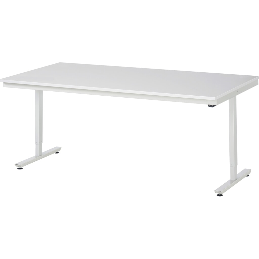 Immagine del prodotto n. 1: Tavolo da lavoro RAU regolabile in altezza elettricamente Serie adlatus 300, AxLxP 720-1.120 x 2.000 x 1.000 mm, piano di lavoro rivestito in melamina