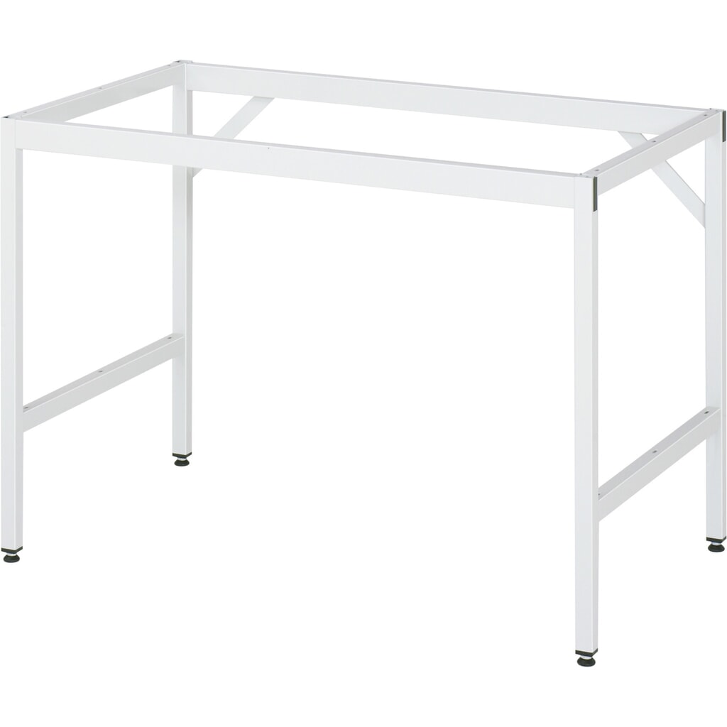 Tavolo da lavoro RAU regolabile in altezza serie JERRY, AxLxP 800-850 x 1.250 x 1.000 mm, piano di lavoro in faggio massiccio Immagine del prodotto n. 4: Tavolo da lavoro RAU regolabile in altezza serie JERRY, AxLxP 800-850 x 1.250 x 1.000 mm, piano di lavoro in faggio massiccio