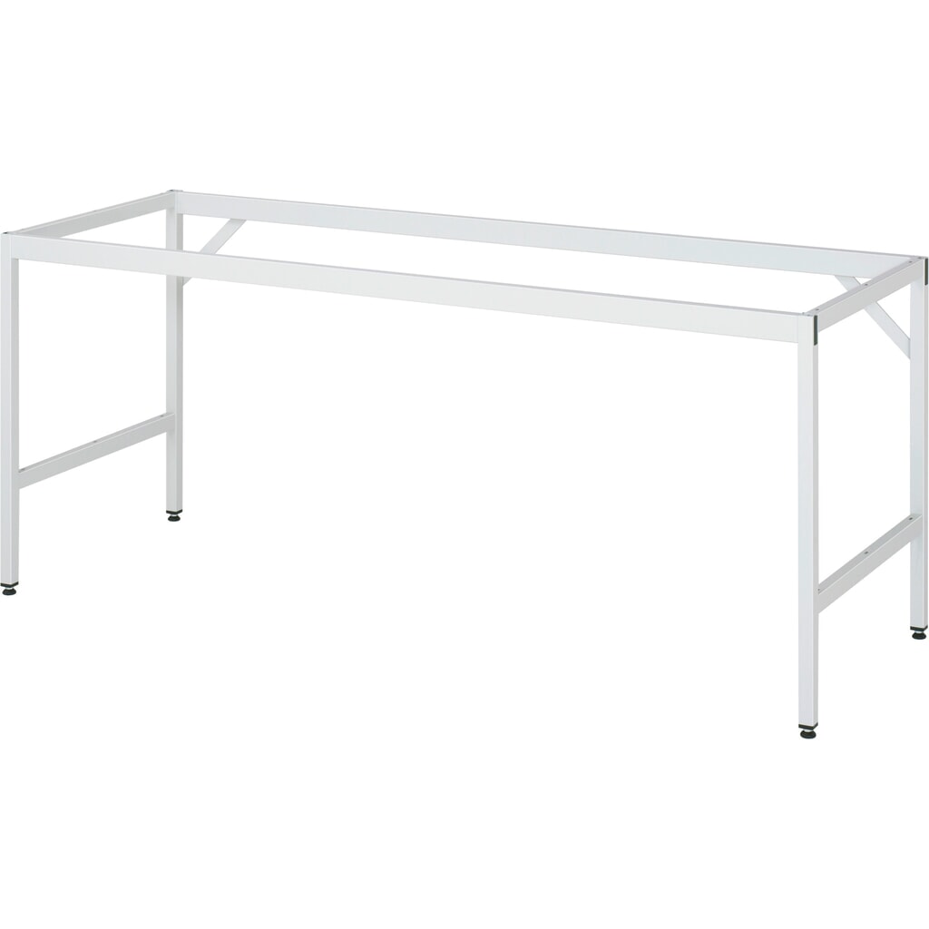 Immagine del prodotto n. 4: Tavolo da lavoro RAU regolabile in altezza serie JERRY, AxLxP 800-850 x 2.500 x 1.000 mm, piano di lavoro in faggio massiccio
