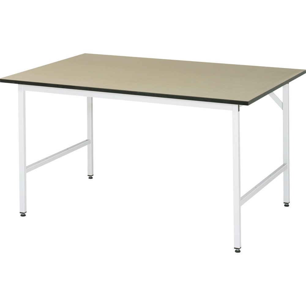 Immagine del prodotto: Tavolo da lavoro RAU regolabile in altezza serie JERRY, AxLxP 800-850 x 1.500 x 1.000 mm, piano di lavoro in MDF