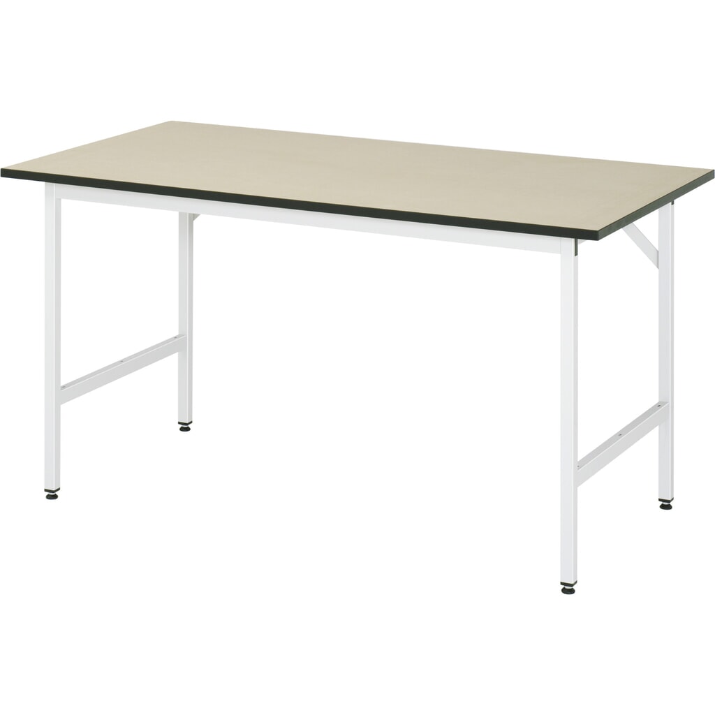 Immagine del prodotto n. 1: Tavolo da lavoro RAU regolabile in altezza serie JERRY, AxLxP 800-850 x 1.500 x 800 mm, piano di lavoro in MDF