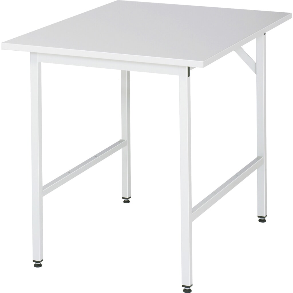 Immagine del prodotto: Tavolo da lavoro RAU regolabile in altezza serie JERRY, AxLxP 800-850 x 750 x 1.000 mm, piano di lavoro con rivestimento in melamina