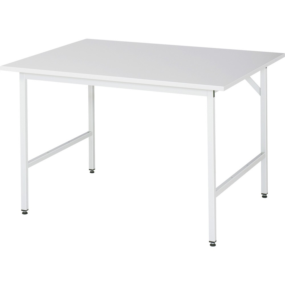 Immagine del prodotto n. 1: Tavolo da lavoro RAU regolabile in altezza serie JERRY, AxLxP 800-850 x 1.250 x 1.000 mm, piano di lavoro con rivestimento in melamina EGB