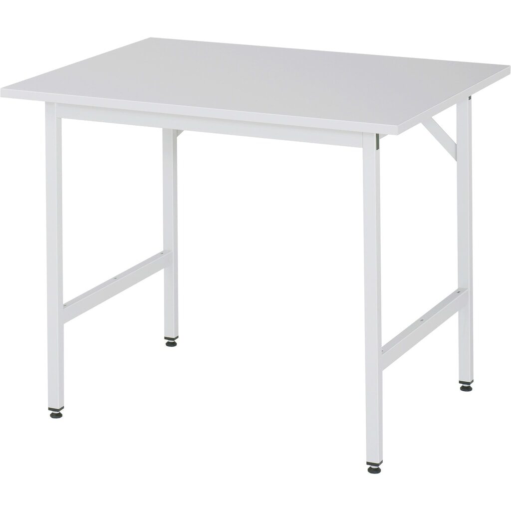 Immagine del prodotto n. 1: Tavolo da lavoro RAU regolabile in altezza serie JERRY, AxLxP 800-850 x 1.000 x 800 mm, piano di lavoro con rivestimento in melamina