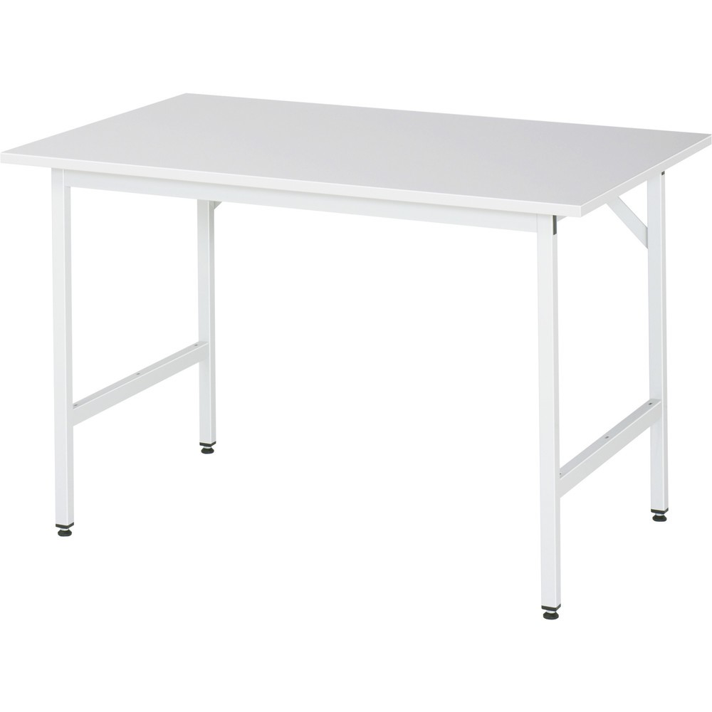 Immagine del prodotto n. 1: Tavolo da lavoro RAU regolabile in altezza serie JERRY, AxLxP 800-850 x 1.250 x 800 mm, piano di lavoro con rivestimento in melamina