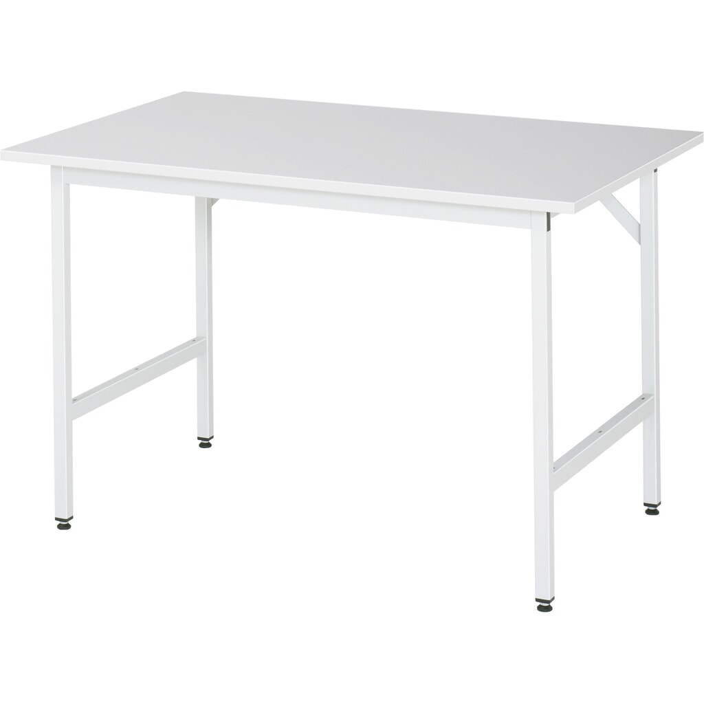 Tavolo da lavoro RAU regolabile in altezza serie JERRY, AxLxP 800-850 x 1.250 x 800 mm, piano di lavoro con rivestimento in melamina EGB Immagine del prodotto: Tavolo da lavoro RAU regolabile in altezza serie JERRY, AxLxP 800-850 x 1.250 x 800 mm, piano di lavoro con rivestimento in melamina EGB