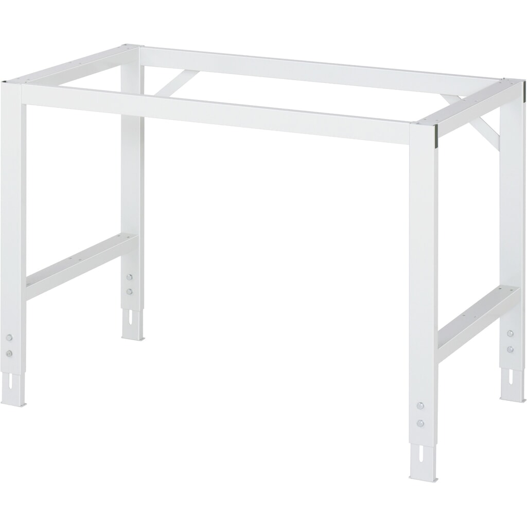 Immagine del prodotto n. 4: Tavolo da lavoro RAU regolabile in altezza serie TOM, AxLxP 760-1.080 x 1.250 x 1.000 mm, 2 cassetti, piano di lavoro in faggio massiccio