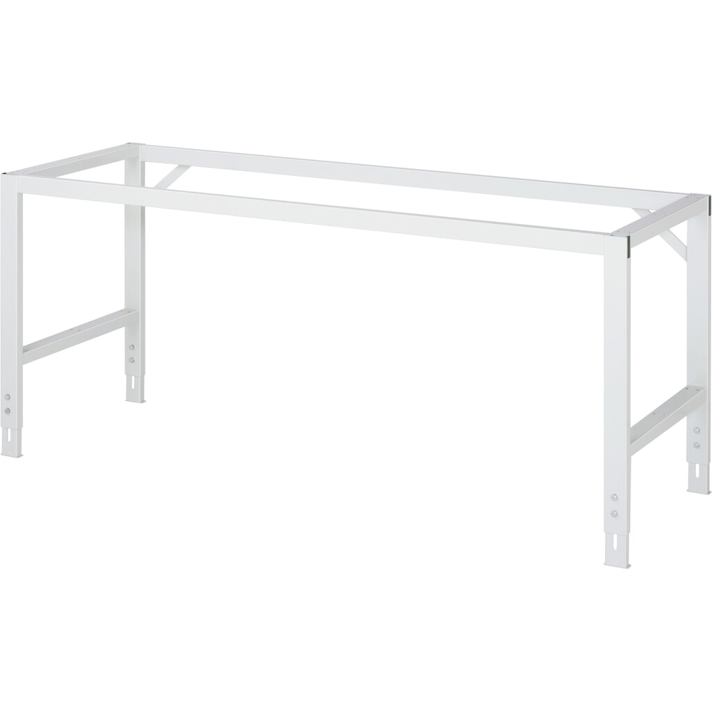 Set officina RAU TOM 2 pezzi, con tavolo da lavoro, AxLxP 760-1.080 x 2.500 x 800 mm, piano di lavoro con rivestimento in melamina, più contenitore su ruote con 2 cassetti, AxLxP 690 x 480 x 600 mm Immagine del prodotto n. 2: Set officina RAU TOM 2 pezzi, con tavolo da lavoro, AxLxP 760-1.080 x 2.500 x 800 mm, piano di lavoro con rivestimento in melamina, più contenitore su ruote con 2 cassetti, AxLxP 690 x 480 x 600 mm
