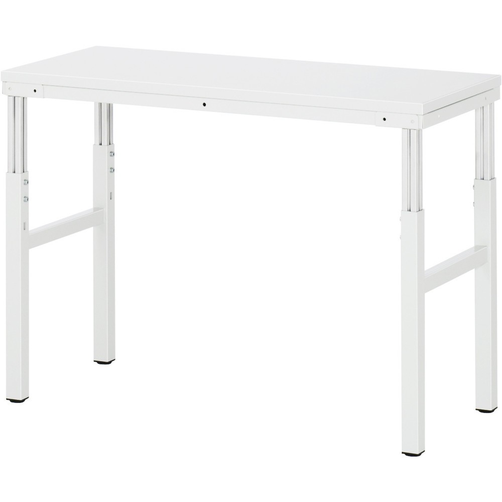 Immagine del prodotto: Tavolo da lavoro RAU Serie E, AxLxP 650-1.000 x 1.200 x 500 mm, piano di lavoro con rivestimento in melamina EGB