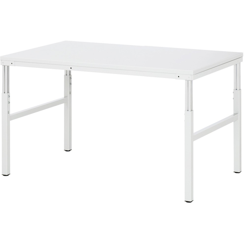 Immagine del prodotto: Tavolo da lavoro RAU Serie E, AxLxP 650-1.000 x 1.500 x 900 mm, piano di lavoro con rivestimento in melamina