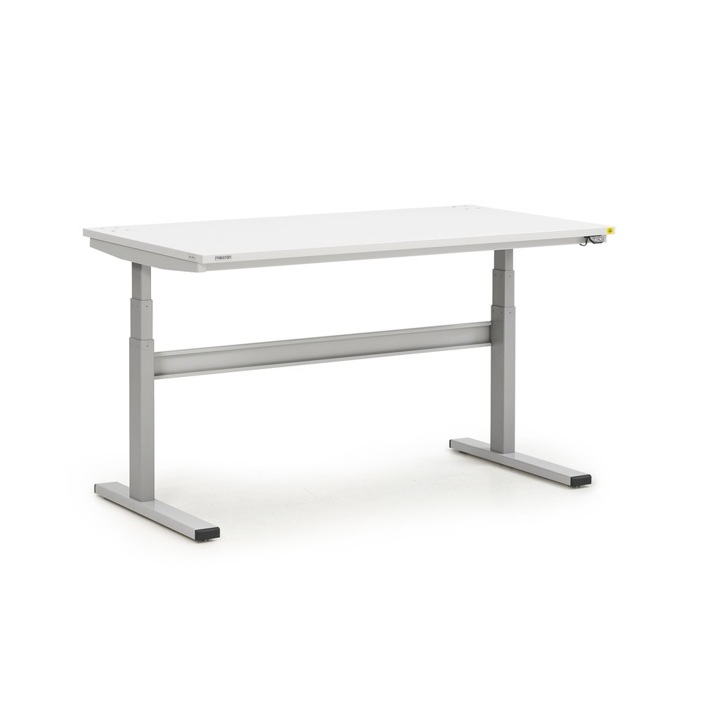 Immagine del prodotto: Tavolo da lavoro TRESTON TED, ESD, regolabile elettricamente in altezza, AxLxP 630-1.270 x 1.500 x 800 mm