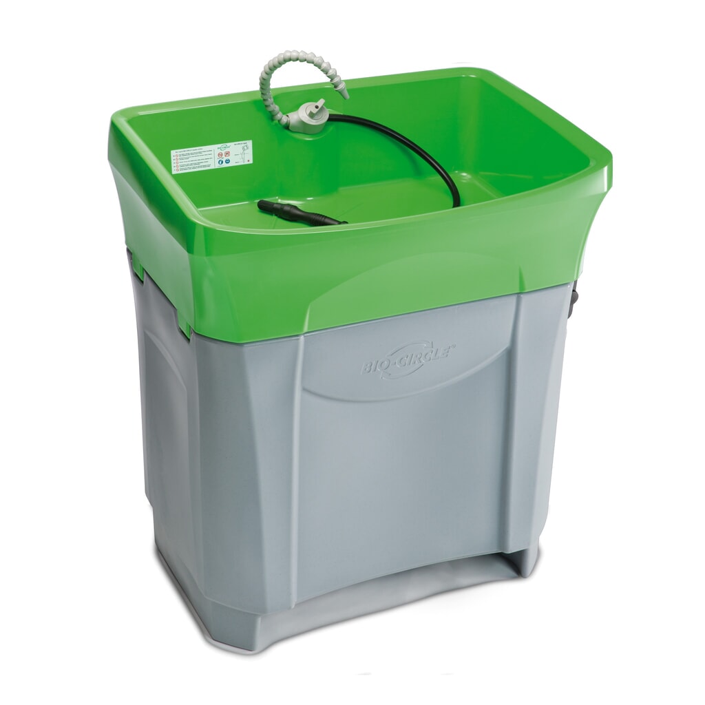 Tavolo di pulizia BIO-CIRCLE maxi, AxLxP 1.090 x 980 x 980 mm Immagine del prodotto: Tavolo di pulizia BIO-CIRCLE maxi, AxLxP 1.090 x 980 x 980 mm