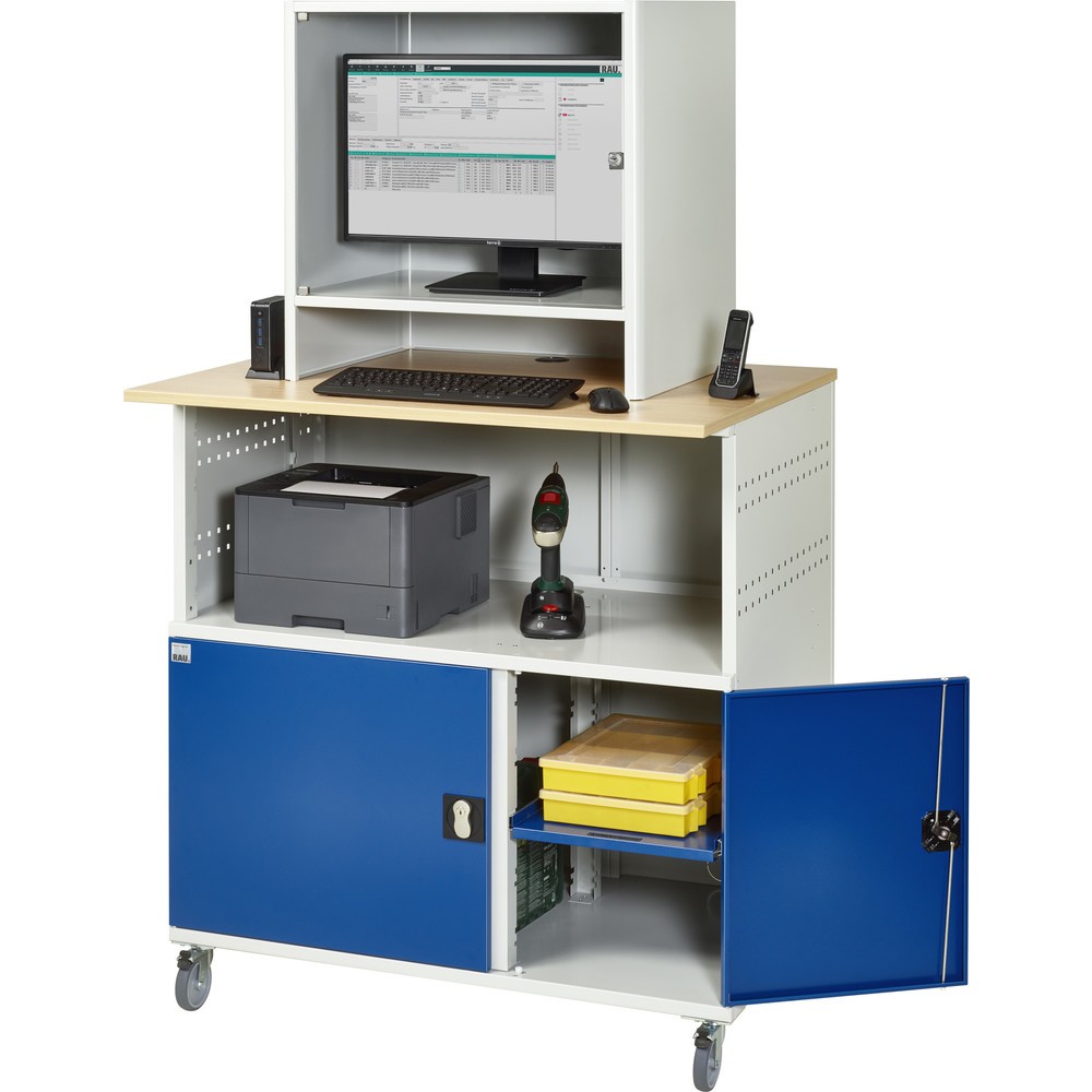 Immagine del prodotto n. 7: Tavolo per computer RAU con alloggiamento monitor, mobile