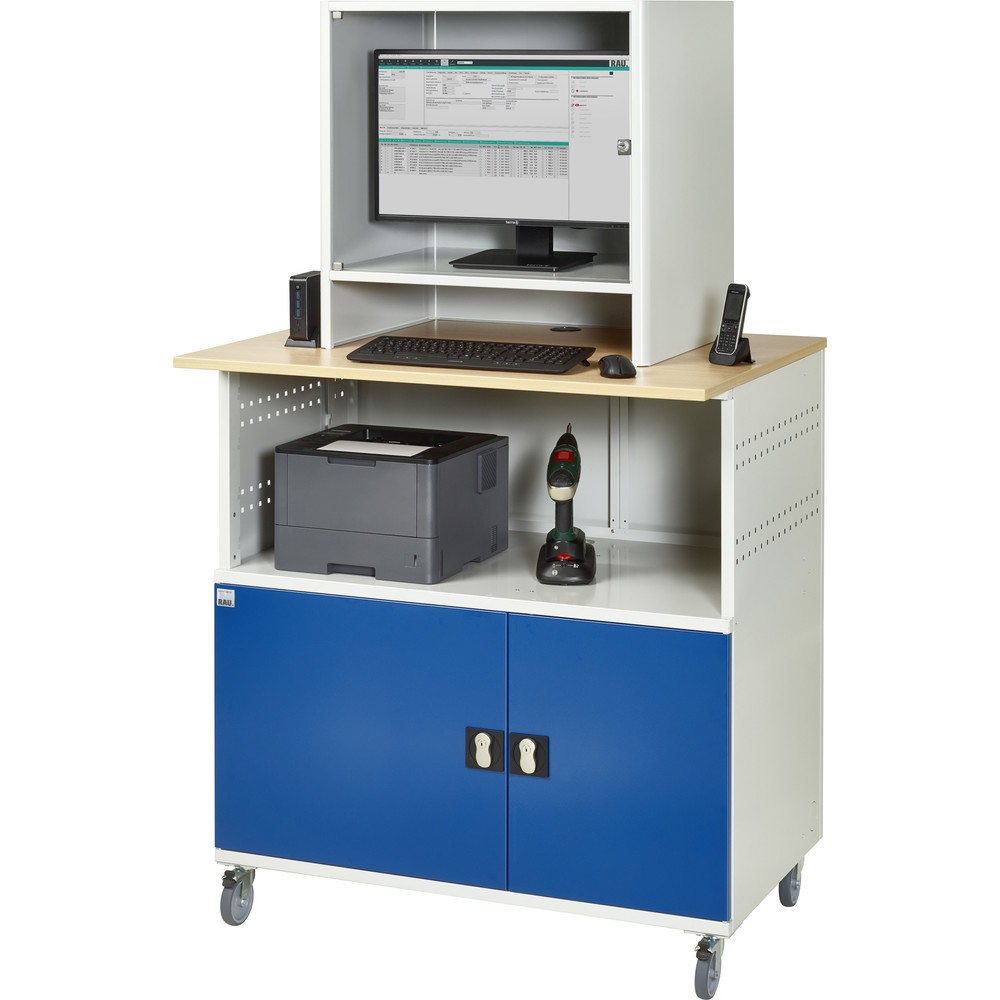 Immagine del prodotto n. 9: Tavolo per computer RAU con alloggiamento monitor, mobile