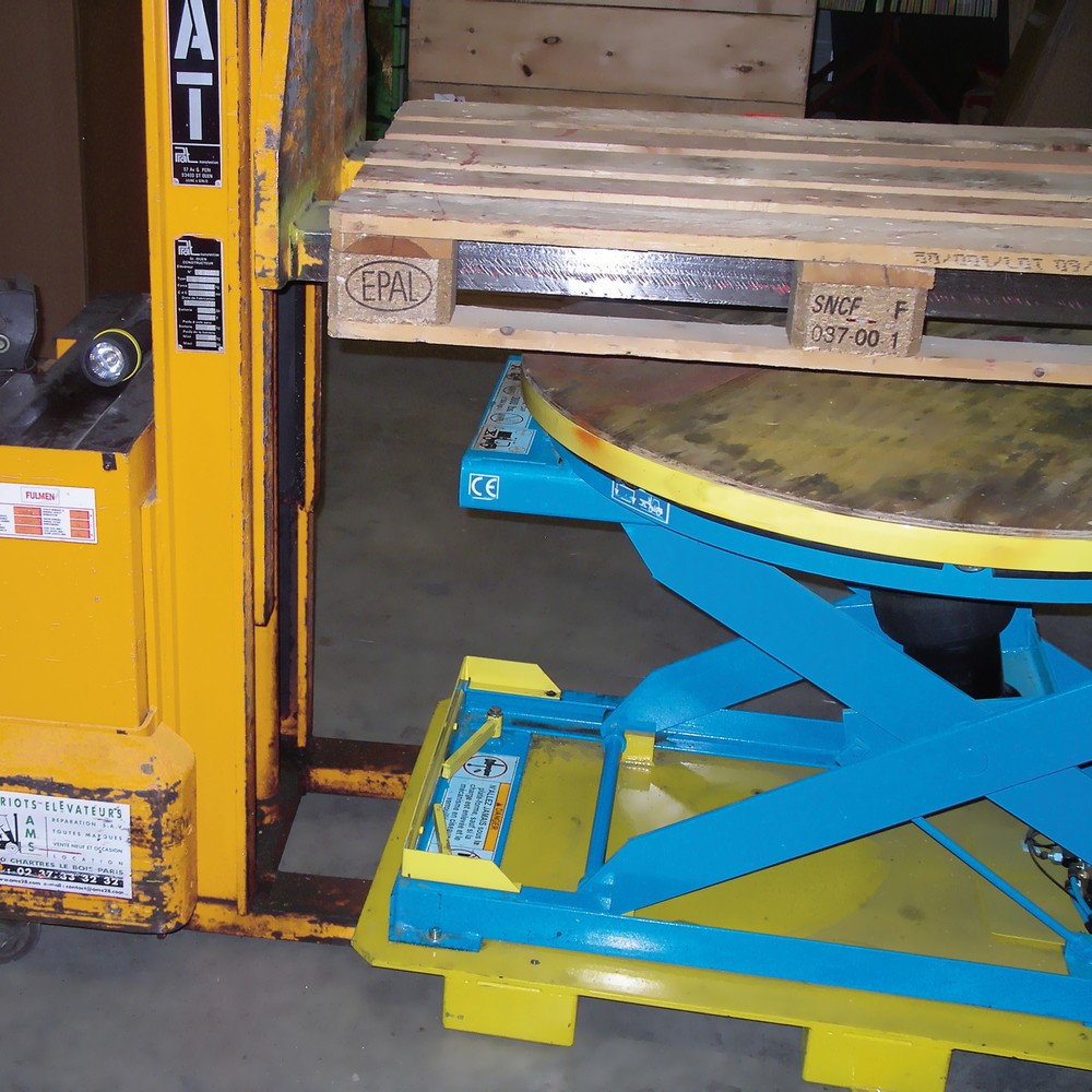 Immagine del prodotto: Bishamon Telaio a piedini per posizionatore di pallet a pantografo ad aria compressa