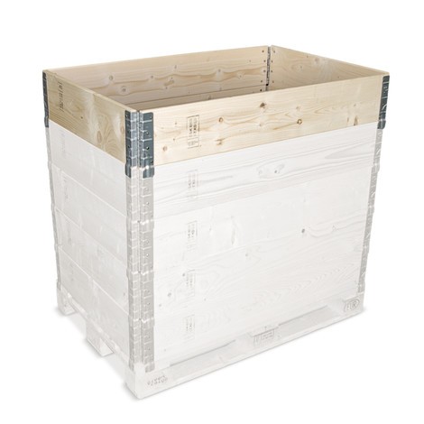 Immagine del prodotto n. 1: Telaio di sopralzo in legno, LxPxA 800 x 600 x 200 mm, 4 cerniere