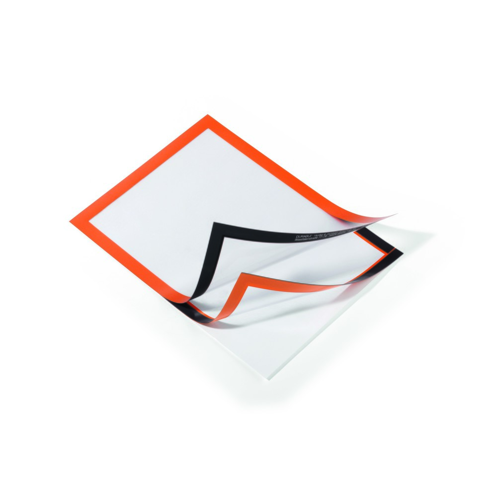 Immagine del prodotto n. 6: Telaio informativo DURAFRAME® DURABLE, autoadesivo, DIN A4, arancione