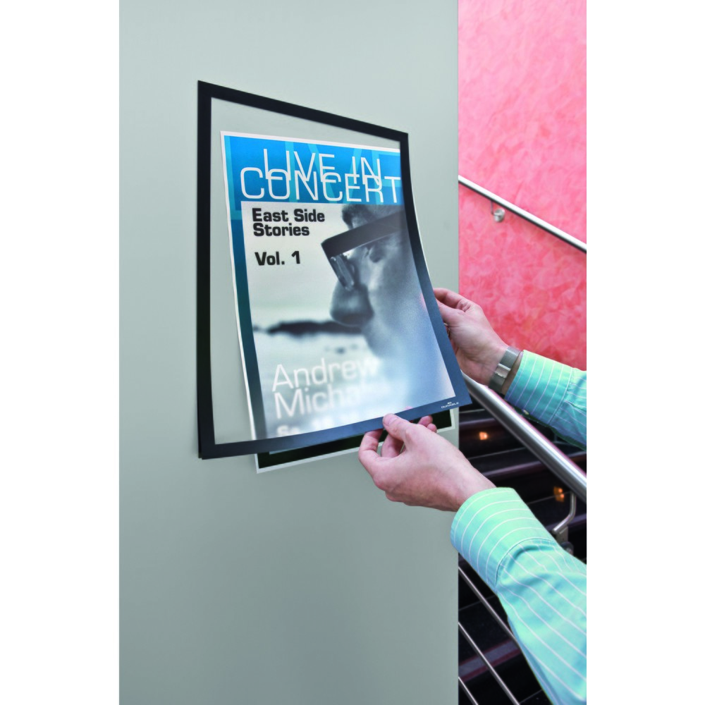 Immagine del prodotto n. 9: Telaio informativo DURAFRAME® DURABLE, autoadesivo, DIN A3, nero