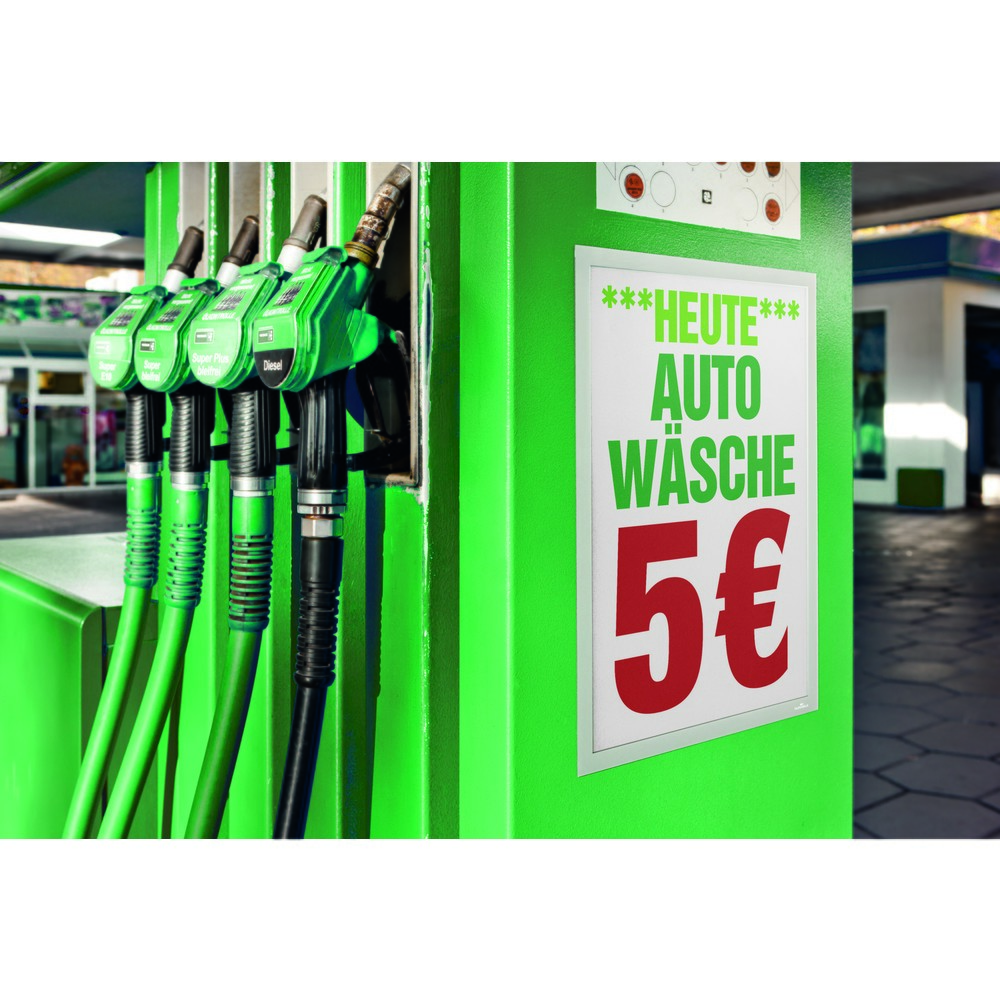 Immagine del prodotto n. 10: Telaio informativo DURAFRAME® DURABLE, autoadesivo, DIN A3, argento metallizzato