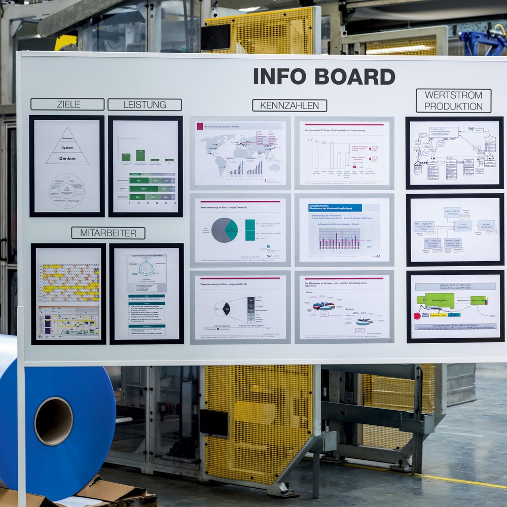 Immagine del prodotto n. 2: Telaio magnetico DURAFRAME® DURABLE, DIN A3, argento metallizzato