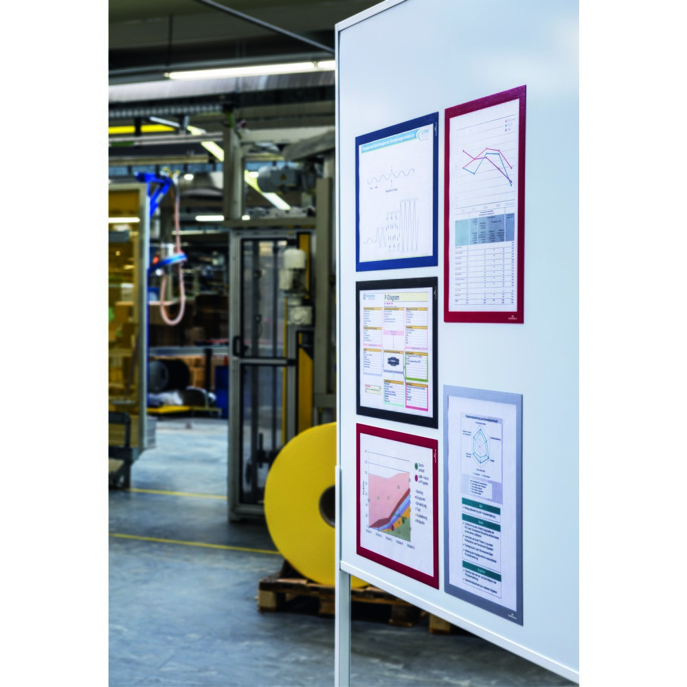 Immagine del prodotto n. 3: Telaio magnetico DURAFRAME® DURABLE, DIN A3, blu scuro