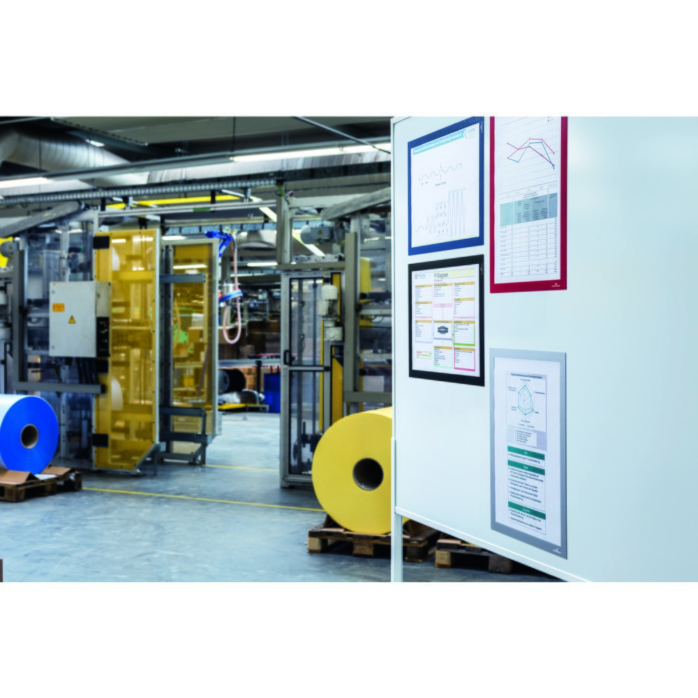 Immagine del prodotto n. 4: Telaio magnetico DURAFRAME® DURABLE, DIN A3, argento metallizzato