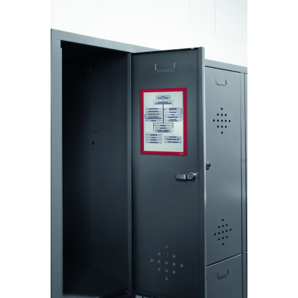 Immagine del prodotto n. 3: Telaio magnetico DURAFRAME® DURABLE, DIN A4, rosso