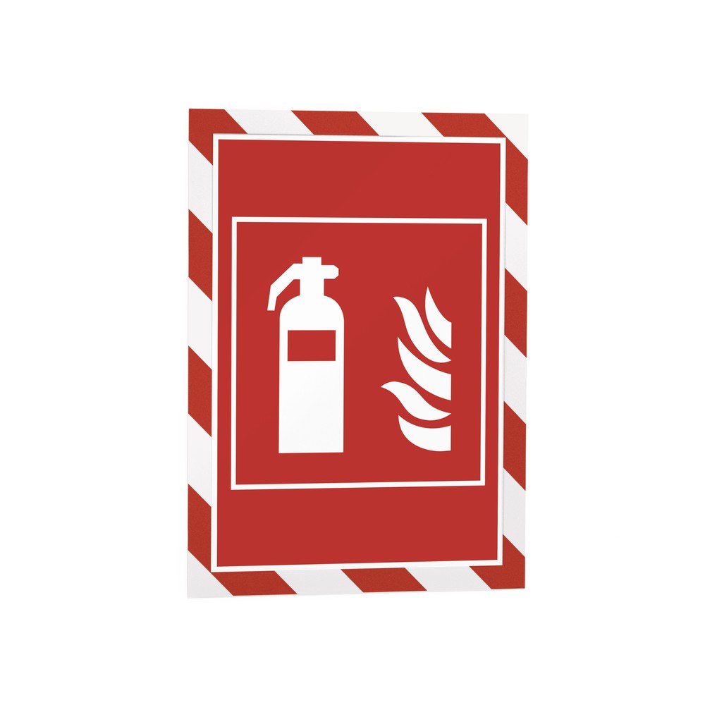 Immagine del prodotto n. 4: Telaio magnetico DURAFRAME® Security DURABLE, DIN A4, rosso/bianco