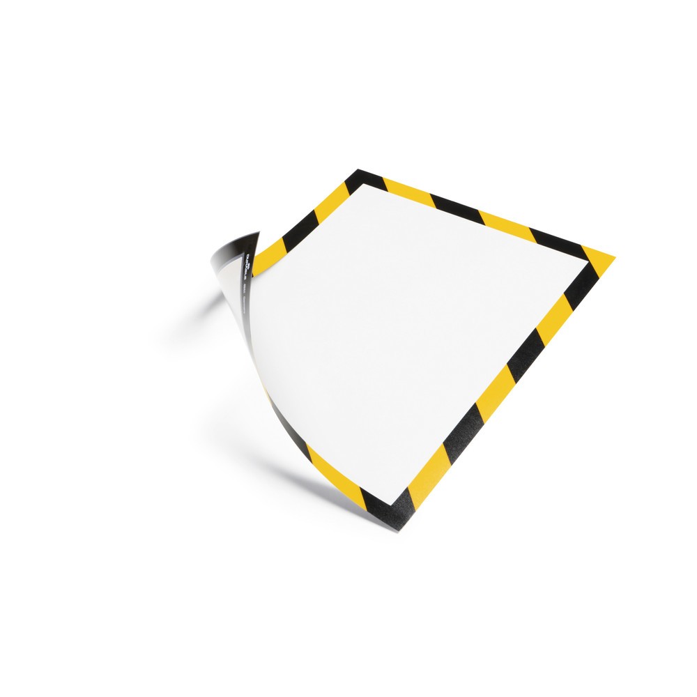 Immagine del prodotto n. 1: Telaio magnetico DURAFRAME® Security DURABLE, DIN A4, giallo/nero