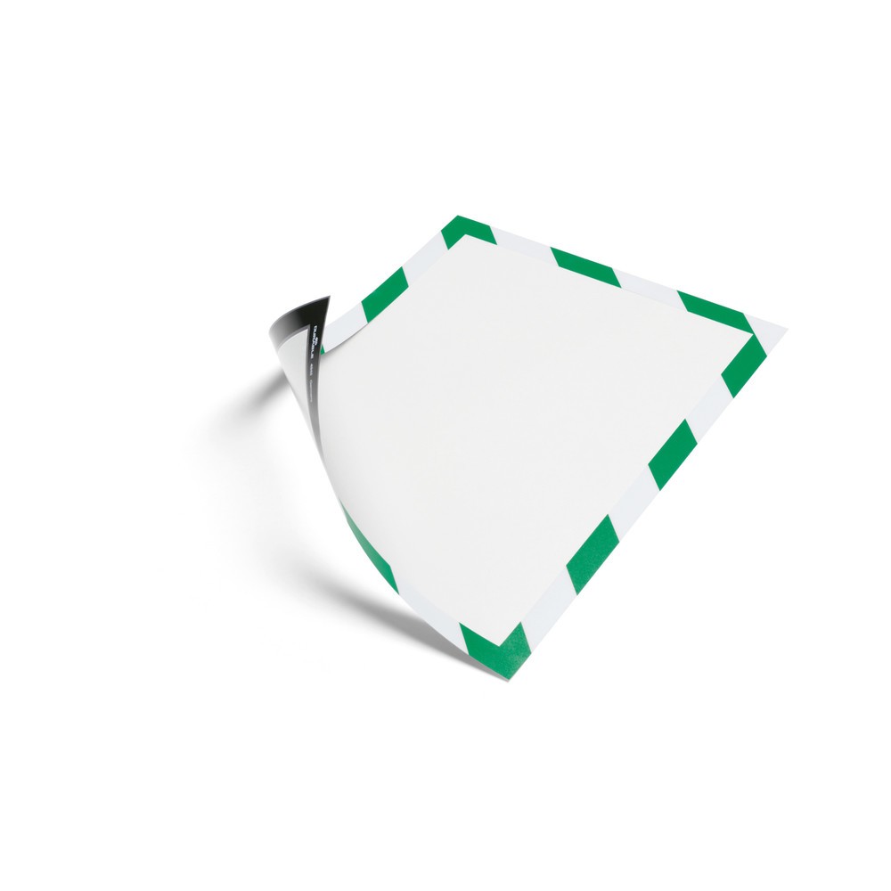 Immagine del prodotto n. 1: Telaio magnetico DURAFRAME® Security DURABLE, DIN A4, verde/bianco