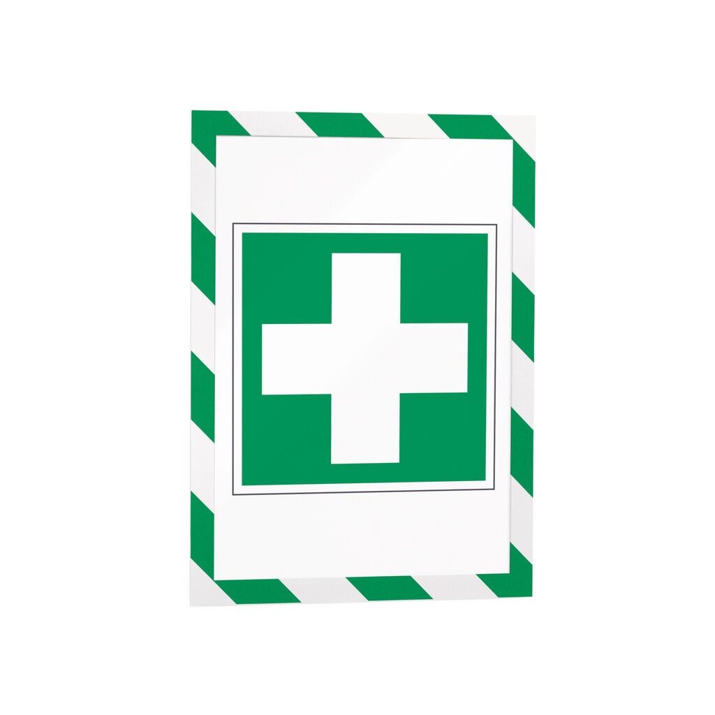 Telaio magnetico DURAFRAME® Security DURABLE, DIN A4, verde/bianco Immagine del prodotto n. 5: Telaio magnetico DURAFRAME® Security DURABLE, DIN A4, verde/bianco