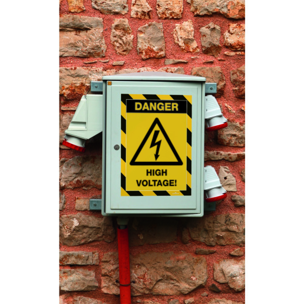 Immagine del prodotto n. 6: Telaio magnetico DURAFRAME® Security DURABLE, DIN A4, giallo/nero