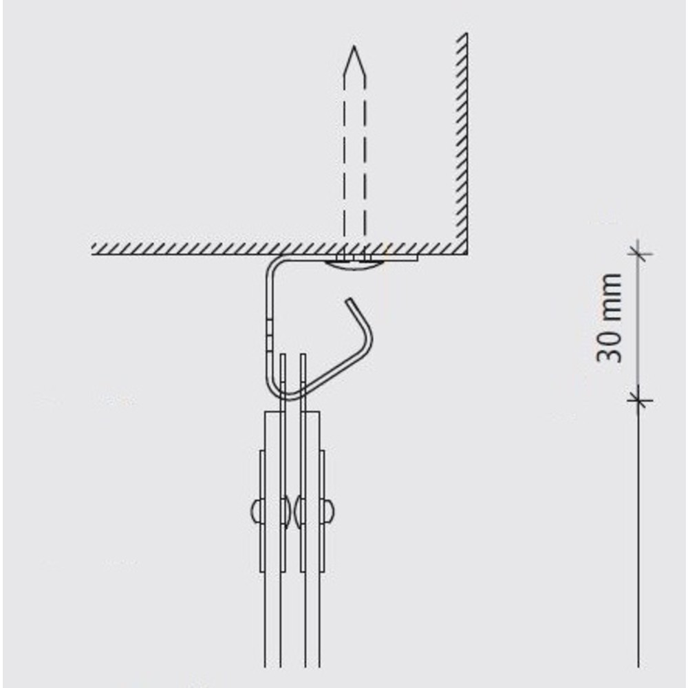 Immagine del prodotto n. 4: Tenda a lamelle verticali per esterni, lunghezza lamelle 3.000 mm, sovrapposizione 113 mm