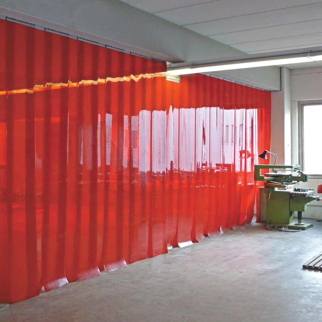 Immagine del prodotto: Tenda per saldatura, lunghezza lamelle 1.600 mm, sovrapposizione 54 mm