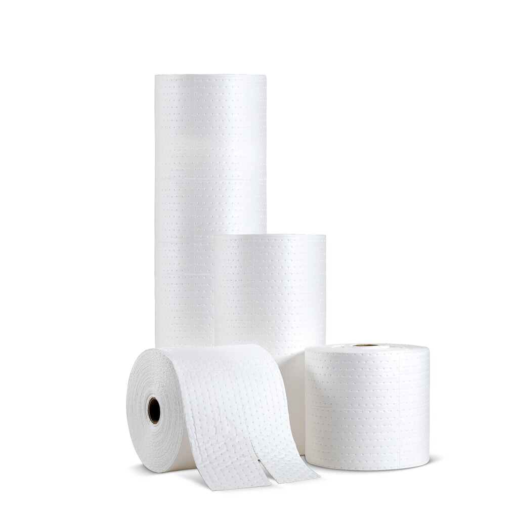 Immagine del prodotto: Tessuto non tessuto assorbente Economy per oli, Light, rotolo, LxL 45 m x 760 mm