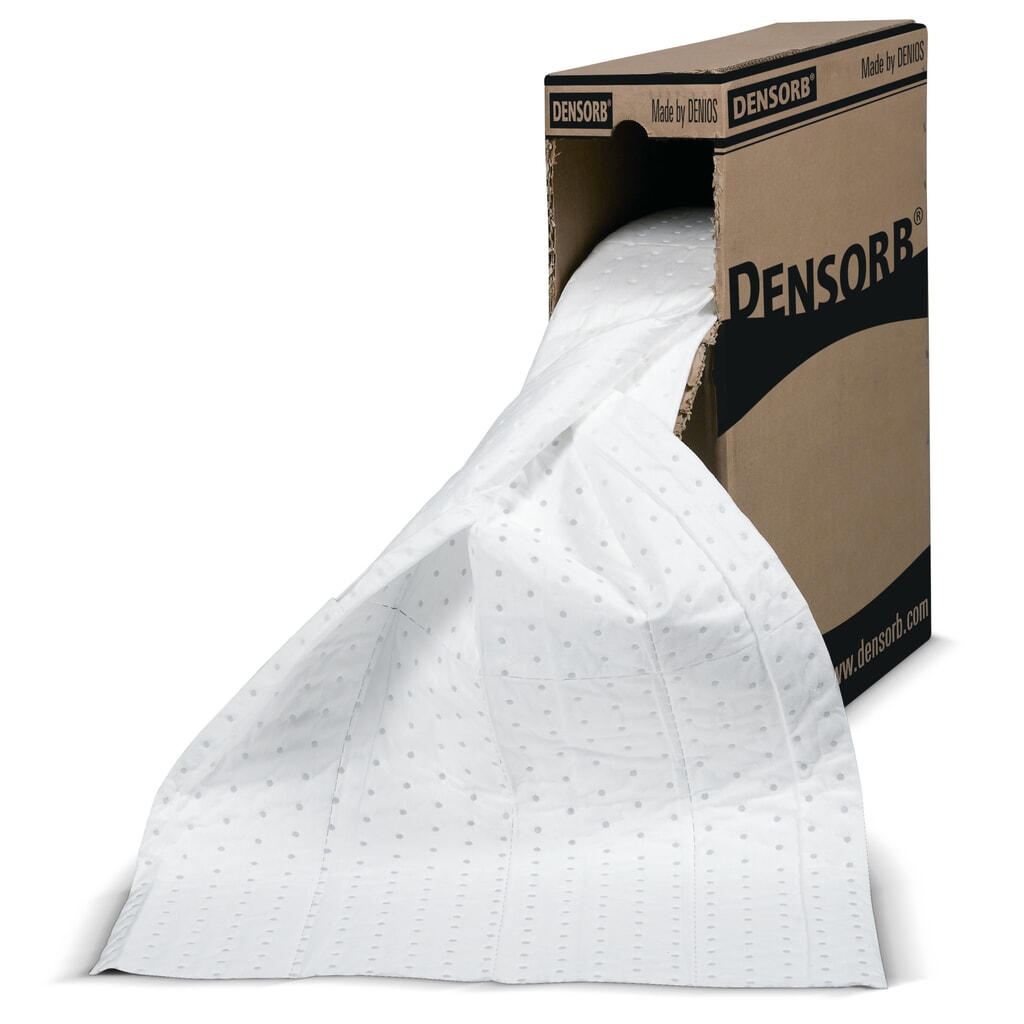 Immagine del prodotto: Tessuto non tessuto assorbente multiformato per oli, lunghezza 15 m