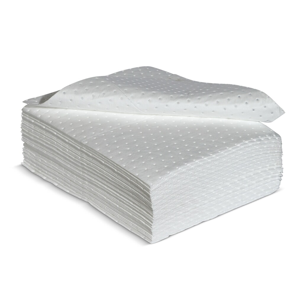 Tessuto non tessuto assorbente universale Economy PLUS per oli, Light, tappetini, LxL 40 x 50 cm, 100 pezzi Immagine del prodotto: Tessuto non tessuto assorbente universale Economy PLUS per oli, Light, tappetini, LxL 40 x 50 cm, 100 pezzi
